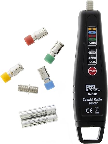 IDEAL Electrical 62-201 Coax Mapper w/ 4 Remotes - Poueer