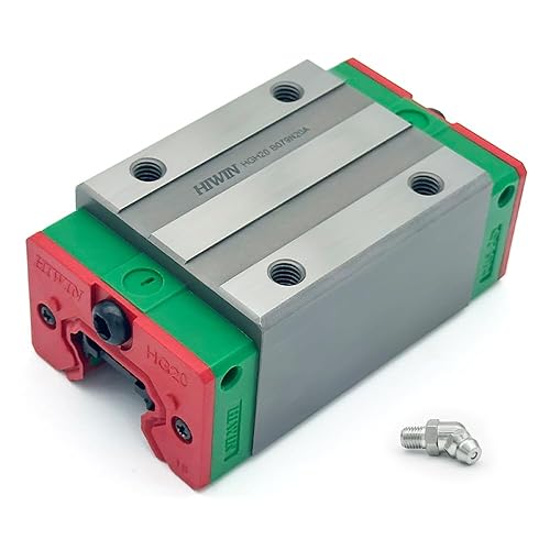 HIWIN Linear Guide Slider HGH20 HGH20CA HGH20HA (1, 1200mm(Only Rail)) - Poueer