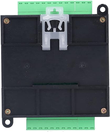 Garosa PLC Control Board DC12V Programmable Logic Controller Module 12 in 8 Out Pluggable 2N20MT Industrial Control Board(Add Shell) - Poueer