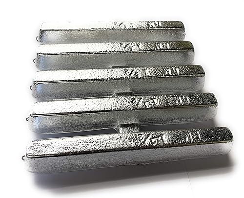 RotoMetals 1.5 Pound Crab Pot Zinc Anode Bundle of 5 Made in USA - Poueer