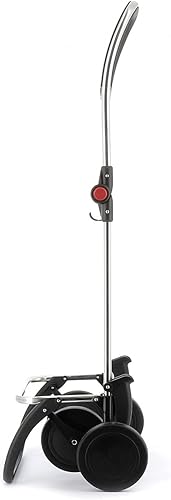 Rolser I-Max MF 4 Wheel Foldable Shopping Trolley - Orange - Poueer