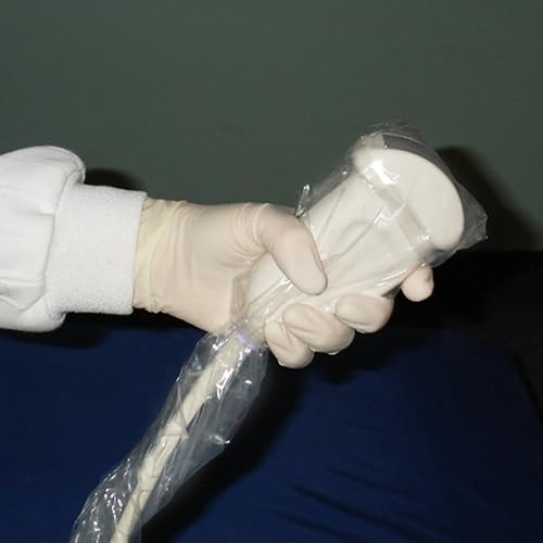 Ultrasound Probe Cover - Latex-Free Sterile Disposable Clear, 5 in x 48 in, Individual Packaging (50) - Poueer