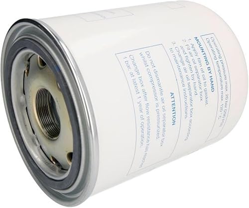 Spin-On Air Oil Separator LB1374/2 Compatible with Mann Screw Air Compressor - Poueer