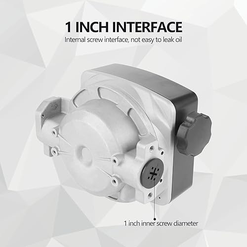 Mechanical Meter, 4 Digital Fuel Meter 1 Inch High Accuracy Gas Oil Flowmeter Counter Gauge with LCD Digital Display for Measuring, Kerosene, Gasoline - Poueer