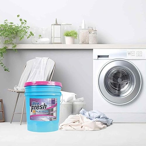 Ultra Fresh Platinum Fabric Softener Up to 640 Loads, Tropical Escape, 5 Gallon - Poueer