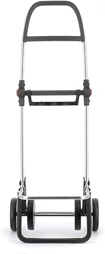 Rolser I-Max MF 4 Wheel Foldable Shopping Trolley - Orange - Poueer