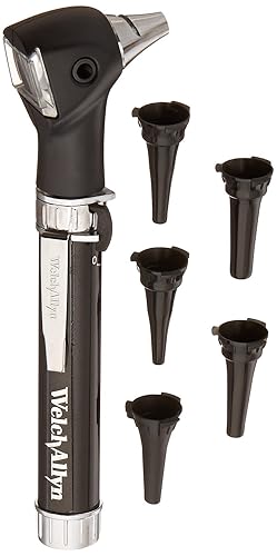 Welch Allyn Pocketscope Jr. Otoscope With Aa Handle, Pocket Clip 22840 - Poueer