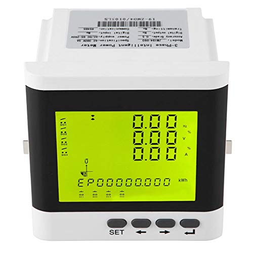 FTVOGUE Multi-Function Three-Phase Programmable Power Meter Electric Digital LED Ammeter Voltmeter,Electric Energy and Measuring Instruments - Poueer