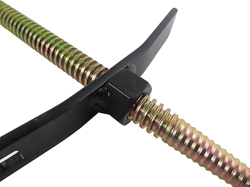 Taytools 101904 2 Piece Set Large and Small Carvers Screws 1/2” and 5/8” Diameter Tapered Threads 6-1/2” and 9-1/2” Overall Length - Poueer