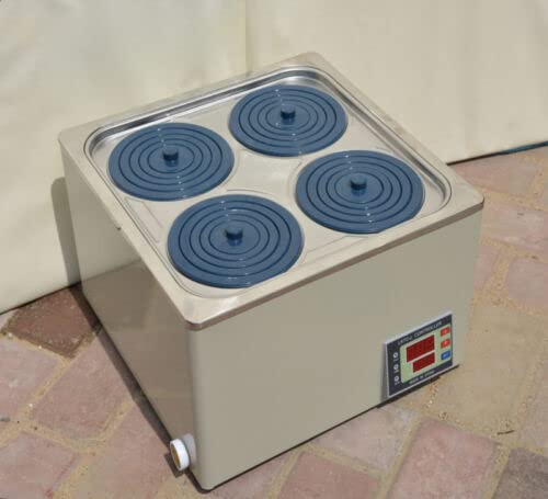 HH-4 Digital Lab Thermostatic Water Bath Four Holes Electric Heating 800W 220V - Poueer