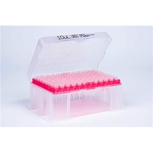 M-0011-9FC XL uTIP Filter Pipette Tips, Universal Fit, Low-Retention, X-Resin, Filtered, Pre-Sterile, 10µL (Pack of 960) - Poueer