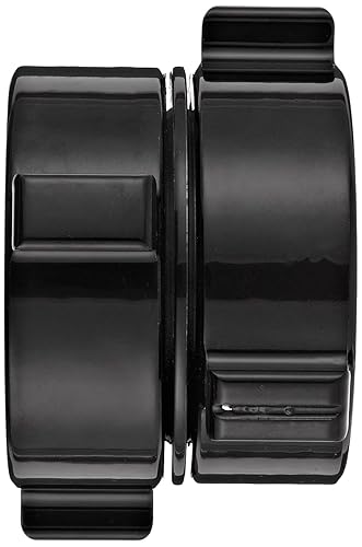 379-2512524 Aluminum Fire Hose Adapter, Rocker Lug Swivel, 2-1/2' NH x 2-1/2' NPSH Double Swivel RL Female - Poueer