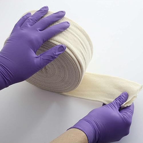 MediChoice Tubular Elastic Support Bandage, 2.75'x11 Yards, Size C for Medium Arm-Small Ankle, Cotton Spandex, TSB5275, Natural, 1 Box - Poueer