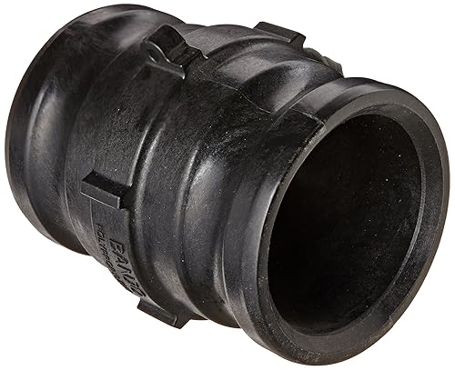 Banjo 300FF Polypropylene Cam & Groove Fitting, 3 x 3' Male Adapter x Male Adapter - Poueer