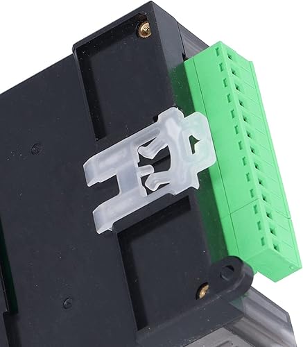 Garosa PLC Control Board DC12V Programmable Logic Controller Module 12 in 8 Out Pluggable 2N20MT Industrial Control Board(Add Shell) - Poueer