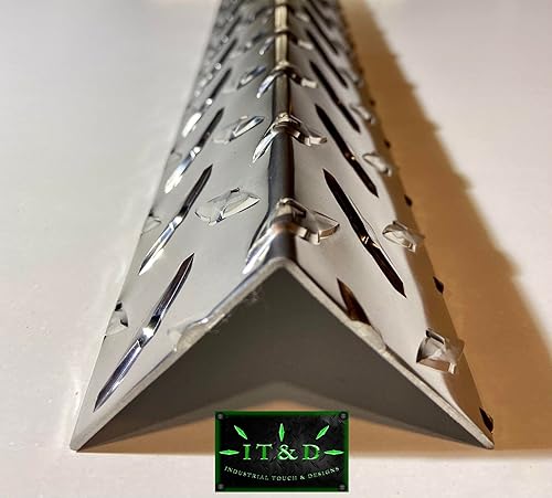 (1' x 1' x 36') Aluminum Diamond Plate Angle Wall Edge Corner Protector Guard Angle .063 16 Gauge - Poueer