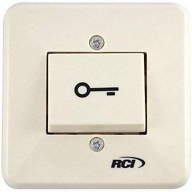 Rutherford Controls 909S-MO 909 Rocker Switch Momentary Rocker Switch Surface Mount ENGRV Key Symbol - Color Beige - Poueer