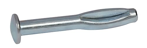 CONFAST 1/4' x 2-1/2' Split Drive Round Zinc Plated (100 per Box) - Poueer