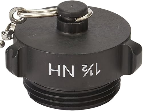 Aluminum 1 1/2' NH Rocker Lug Plug with Chain - Poueer