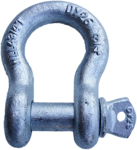 3/4' Screw Pin Shackles (4 Pack) - Poueer