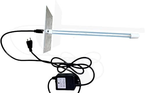 HQTelecom 120V 14inch 14W UV Lamp for HVAC A/C Ductwork Systems Up to 5 Tons HQ-UV-120V - Poueer