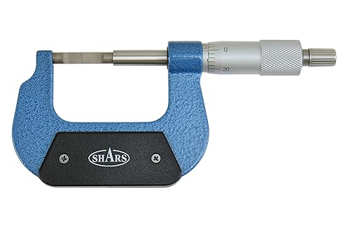 Shars 0-1' Blade Outside Micrometer, 0.0001' Graduation 303-2202 ^) - Poueer