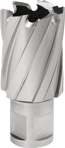 Hougen 12001 12,000 Series Annular Cutter Kit 9/16, 11/16, 13/16, 15/16, 1-1/16' 1-Inch Depth of Cut 3/4-Inch Weldon Shank For Magnetic Drills - Poueer