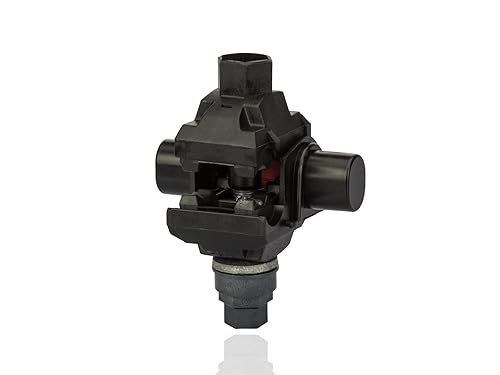 NSI IPCS4002 IPCS Series Easy-Tap Insulation Piercing Connector, 4/0-3 AWG Main and 2-10 AWG tag Conductor Range, 1.8' Width, 3.1' Height, 2.2' Length - Poueer