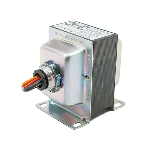 Functional Devices TR40VA015 Transformer, 40 VA, 240/208/120 to 24 Vac, Foot and Single Threaded Hub Mount - Poueer