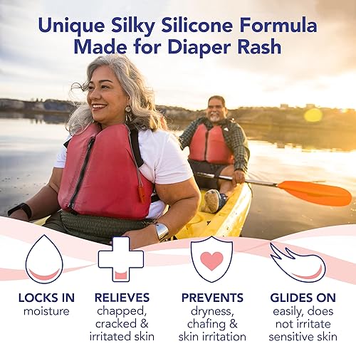 Barriere 450g Silicone Cream for Adults - Relieves Skin Irritation with 20% Dimethicone, Easy Application, Mess-free & Non-greasy - Poueer