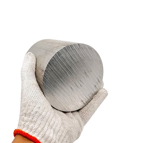 VERNUOS 4'6061 Aluminum Round Rod 4' Long,T6511, Extruded, 4' Diameter - Poueer