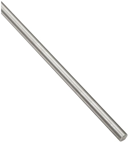 OnlineMetals Grade 2 Titanium Round Bar, Unpolished (Mill) Finish, Annealed, ASTM B348/ASME SB-348, 0.3125' Diameter, 12' Length - Poueer