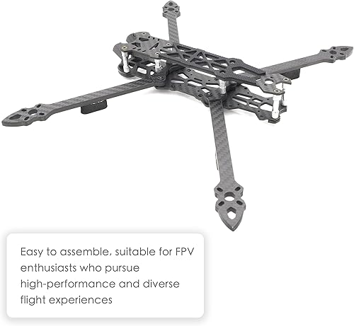 Mark4 FPV Frame 295mm FPV Racing Drone Frame 7inch 3K Carbon Fiber Frame Quadcopter FPV Freestyle Frame with 5mm Arms - Poueer