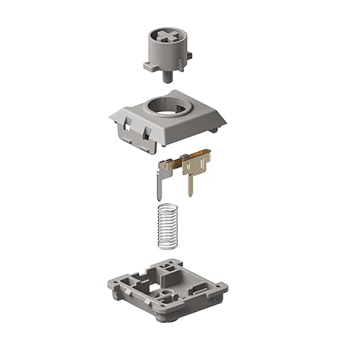 LOFREE Specter Low-Profile POM Linear Switches for Lofree Hot-swappable Mechanical Keyboard, Flow and Flow Lite Series, 106pcs - Poueer