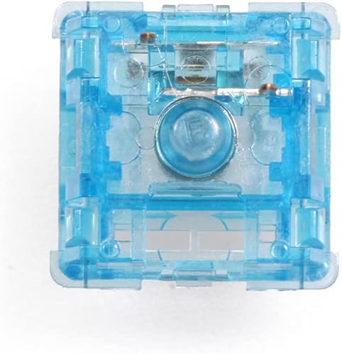 KPREPUBLIC HUANO Holy Tom Switch RGB Advance Tactile 60g Switches for Mechanical Keyboard mx stem 3pin Symmetric Long Spring Blue White (Holy Tom Switch X110) - Poueer