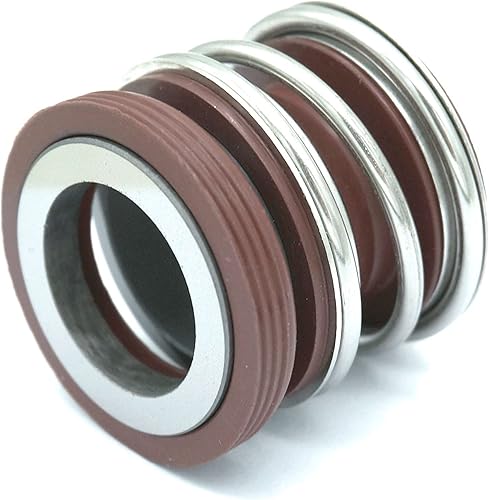 Various Models I.D 35/38/40/45/48/50mm Viton Seal 250 Celsius/Corrosion Resist Mechanical Seal Shaft Seal Water Pump Centrifugal Pump Water Proof (Thread Specification : 45mm) - Poueer