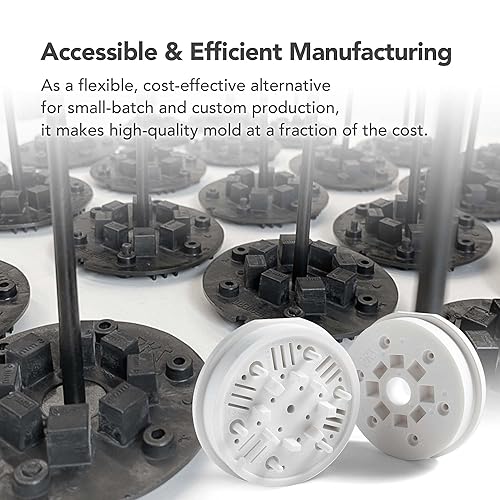 Phrozen Ceramic Pro Resin, Ceramic-Like Matt Finish, Ultra-Low Viscosity, for Industrial-Grade Mechanical Models (White, 1000ml) - Poueer