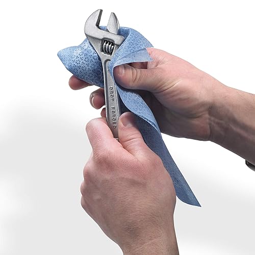 GOJO Fast Towels, Fresh Citrus Scent, 130 Count Multi-Purpose Heavy Duty Textured Wet Towels Bucket (Pack of 1) - 6298-04 - Poueer