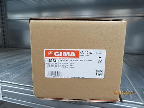 Scotchcast 3M Scotchcast 82004G Plus Casting Tape, Green 4' x 4 Yard (Pack of 10) - Poueer