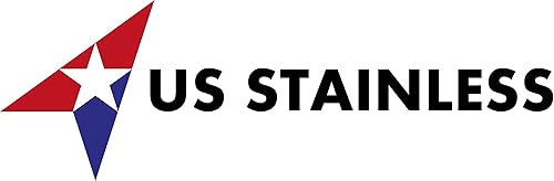 US Stainless Stainless Steel 316 Chain 5/32' (4mm) Medium Link Chain 50' in Poly Bag - Poueer