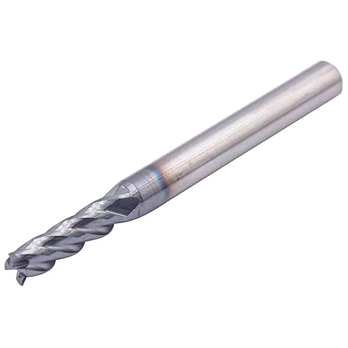 BestParts High Performance 5pcs 7/16' Solid Carbide Square End Mills, AlTiN Coated, 4 Flute, 30 Degree Helix, 7/16' Cutting Diameter, 7/16' Shank Diameter, 1' Length of Cut, 2-3/4' Overall Length - Poueer
