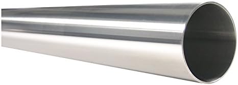 1' OD 316L Stainless Steel Tubing, 16 Gauge (.065), Welded, A270-S2, 20Ra MPID, 32Ra MPOD - 6' Length (3A Polish) - Poueer