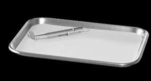 MEDICOM Dental Tray Covers E Midwest 9' x 13 5' White, 1000/cs - Poueer