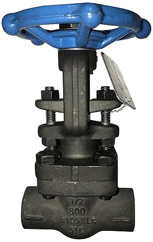 Smith S0800OOOOW, Forged 1/2' 800#, Socketweld, Gate Valve, Material A105, Trim 8 - Poueer