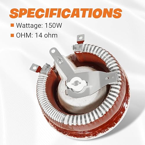 14 Ohm 150 W Rheostat 233060 207177 Fit for Miller Bobcat 225 225NT 250 250FE 250NT Welder/Generator - Poueer