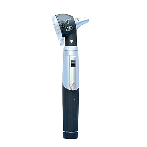 Heine Mini-3000 LED F.O. Otoscope with 10 Disposable Tips D-008.70.110 - Poueer