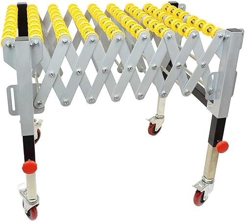 T1732S Flexible Gravity Skatewheel Conveyor - Poueer
