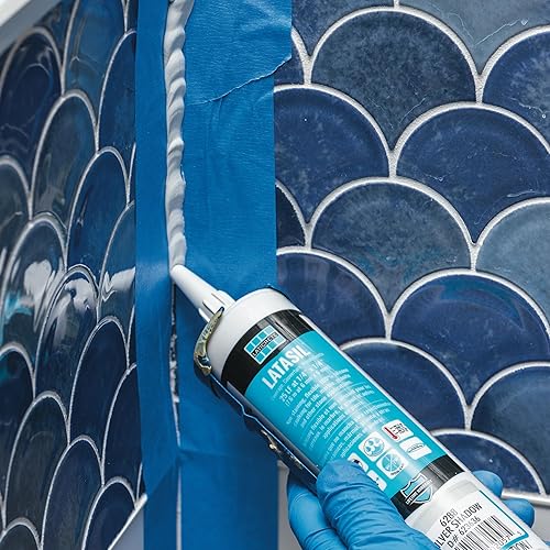 LATICRETE Latasil High Performance Silicone Sealant, Slate Grey #91 - Poueer