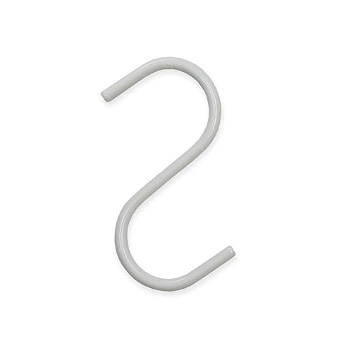 NAHANCO SHKSMRS Raw Steel Jeans Hook, 4' (Pack of 50) - Poueer