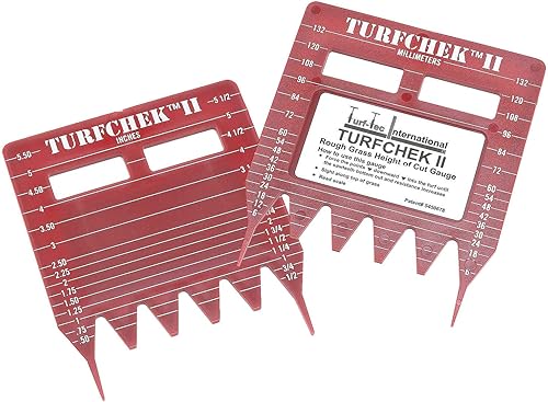 Turfchek II Rough Grass Height Cut Gauge - Poueer